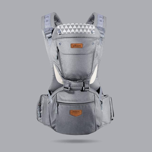 Ergonomic Breathable Baby Carrier with Hipseat CraveStore