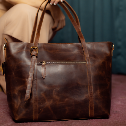 Daily Glamour: Women's Long Satchel - Secure, Stylish, Timeless