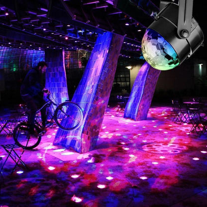 Rotating Disco Ball Party Lights Online at  Crave Store CraveStore