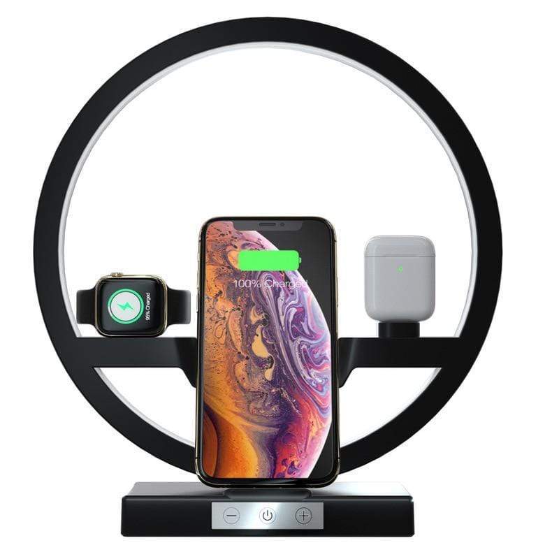 Wireless™️ 3 in 1 Charging Station Lamp CraveStore