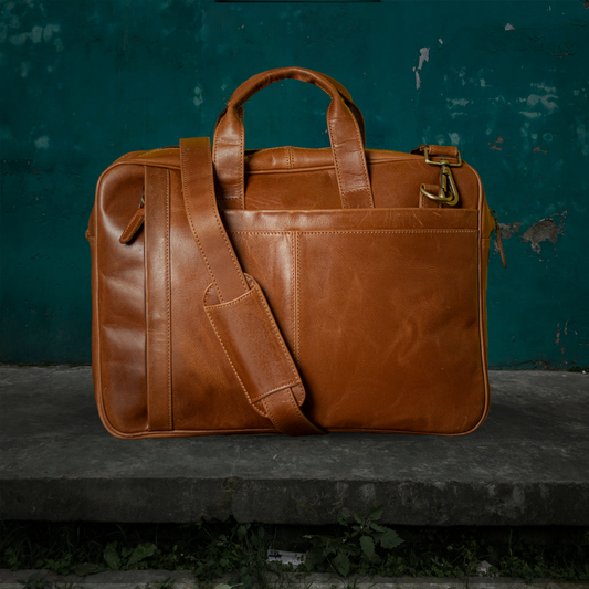 Enhance Business Attire with Our Refined Men's Office Handbag