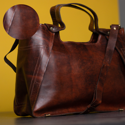 Fashion Mastery: Unveiling the Beauty of Hardwax Leather Totes